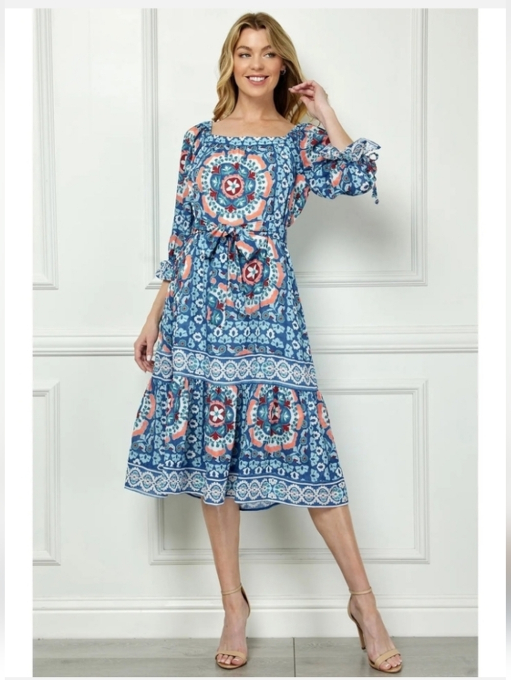 Figueroa & Flower Midi Dress
